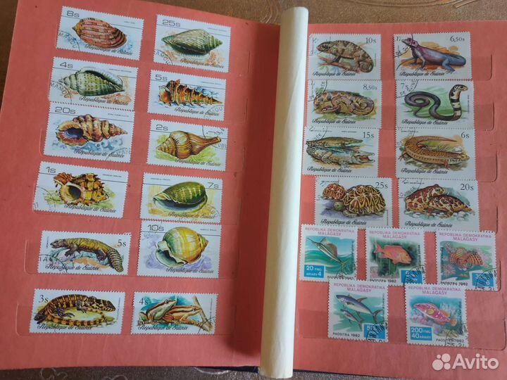 Альбом почтовых марок времен СССР