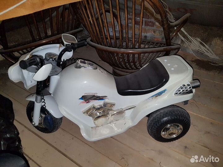 Мотоцикл электрический детский