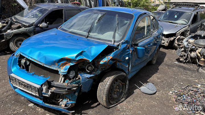 В разборе шевроле авео т250 1.2