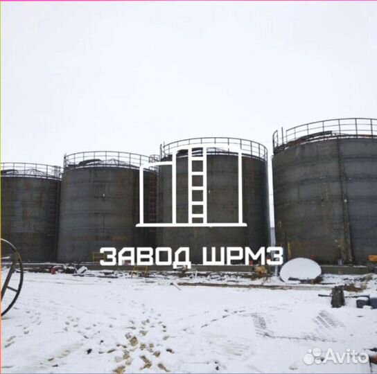Резервуар вертикальный 500, 700, 1000, 2000 кубов