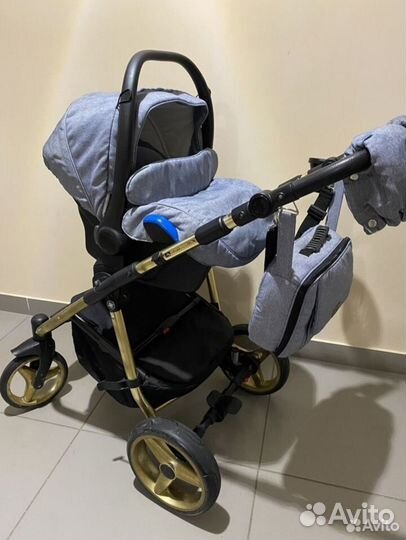 Коляска Adamex Reggio 3в1