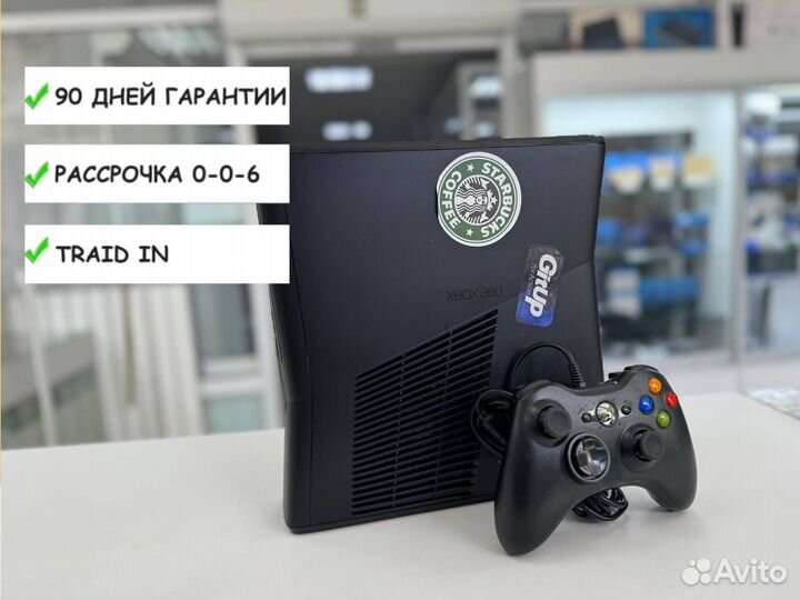 Xbox 360 + 44 игры/гарантия 90 дней