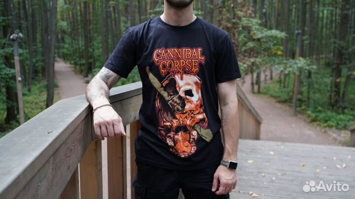 Рок футболка Cannibal Corpse