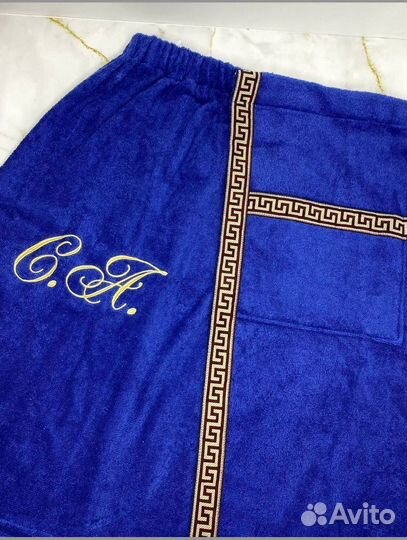 Банный набор с вышивкой