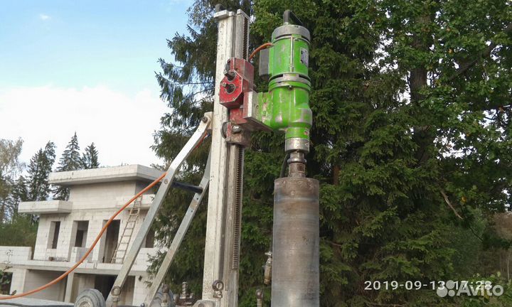 Алмазное бурение, сверление резка бетона