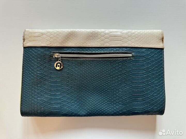 Сумка клатч конверт экокожа под рептилию