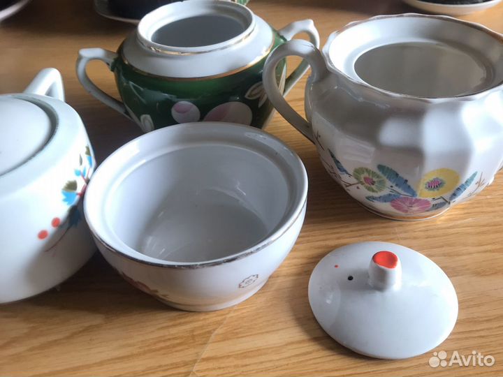 Предметы чайных сервизов в добор