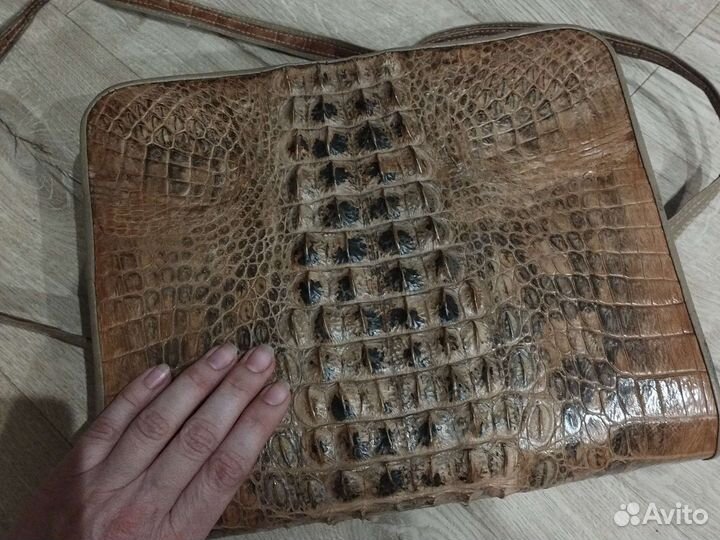 Новая из крокодила Сумка-Планшет