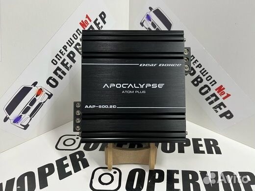 Усилитель Apocalypse AAP-500.2D Atom Plus