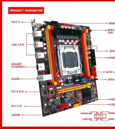 Комплект X79 E5 2660V2 8GB