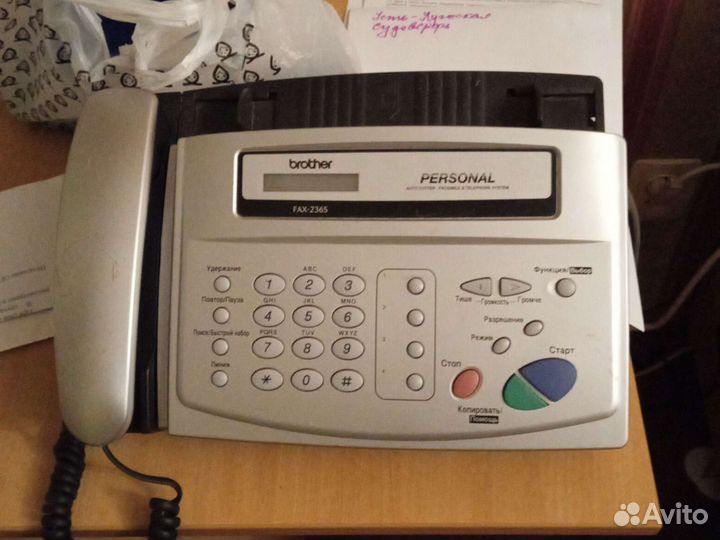 Факс brother