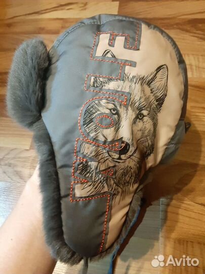 Шапка ушанка для мальчика р.48