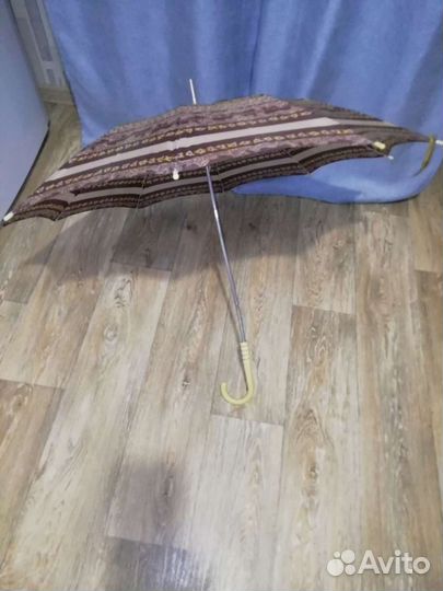 Зонт-трость винтаж СССР 2 штуки разные отл. сост