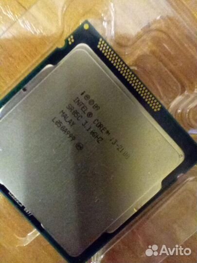 Процессор intel core i3-2100 3.10 GHz