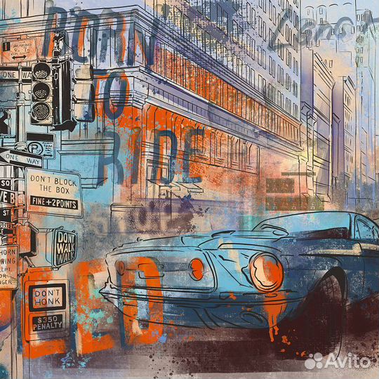 Авторские фотообои 