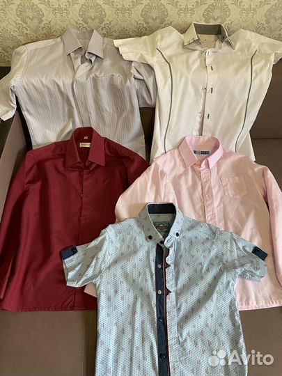 Рубашка школьная 134 -140