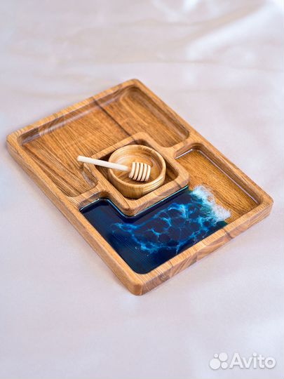 Менажница подарочная с рисунком 