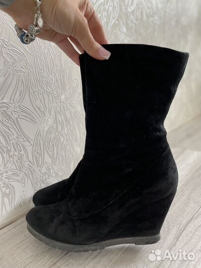 Сапоги ботфорты