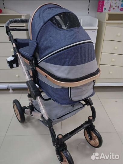 Новая коляска 3в1 LuxMom