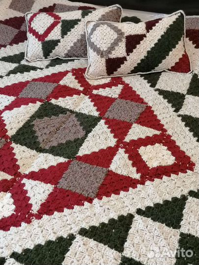 Плед покрывало с подушками