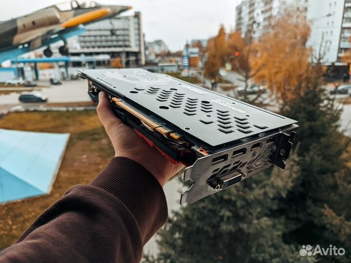 Видеокарта MSI GTX 1060 Gaming+ на 6gb