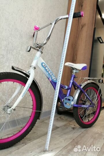 Велосипед детский 18 дюймов для девочки