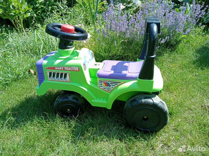 Каталка-толокар трактор Molto Полесье