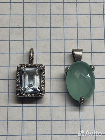 Подвески кулоны серебро