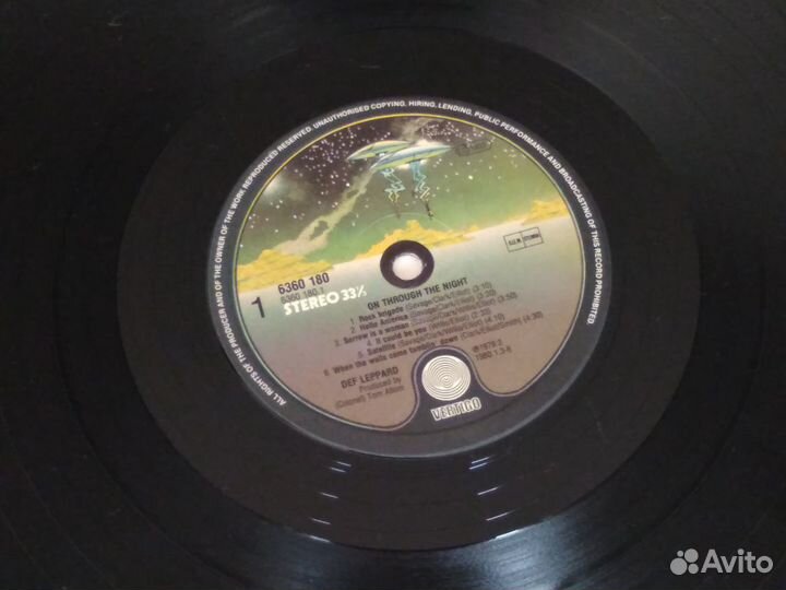 Def Leppard / On Through The Night /1980 EX