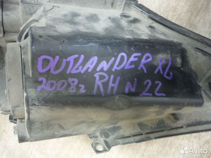 Фара правая №22 Mitsubishi Outlander 2 XL 2008