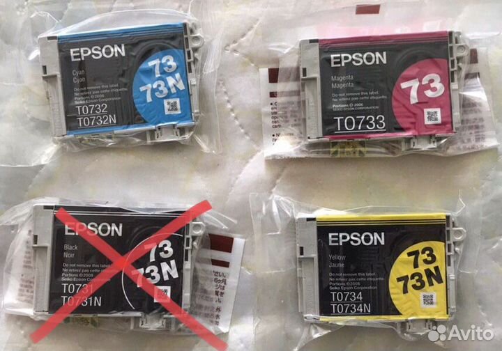 Картриджи для принтеров Epson