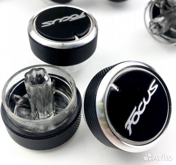 Ручки кондиционера с логотипом для Ford Focus 2/3