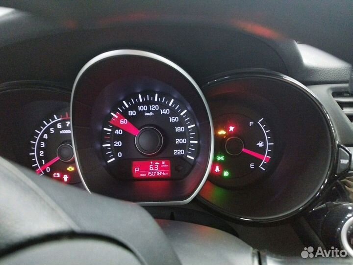 Kia Rio 1.6 AT, 2013, 150 784 км