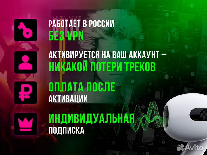 Подписка Spotify Premium 3\6\12мес