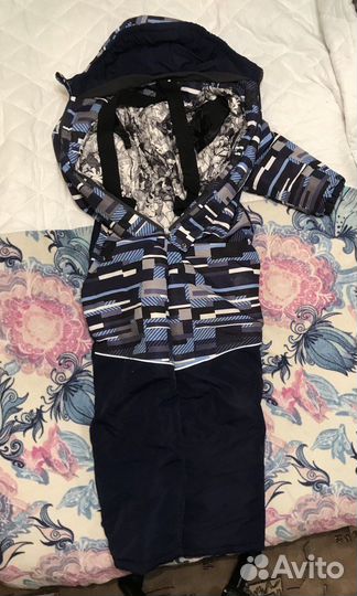 Зимний комбинезон для девочки 140 бу