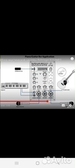 Акустическая профессиональная колонка Behringer