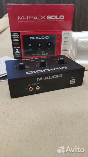 Внешняя звуковая карта M-Audio M-Track Solo