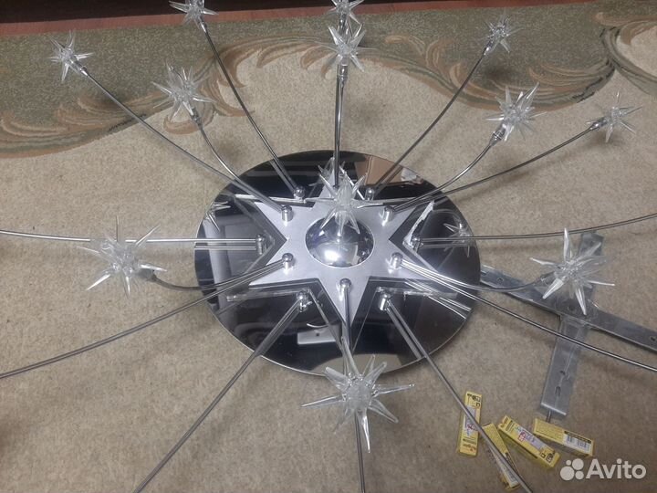 Люстра подвесная потолочная