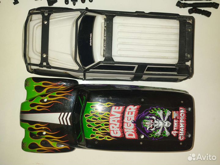 Запчасти traxxas 1:16 e-revo, summit