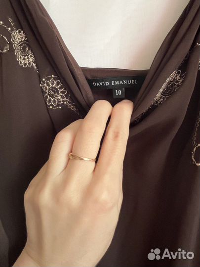 Платье вечернее David Emanuel