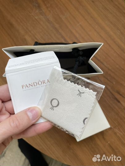 Pandora браслет с шармами новый серебро