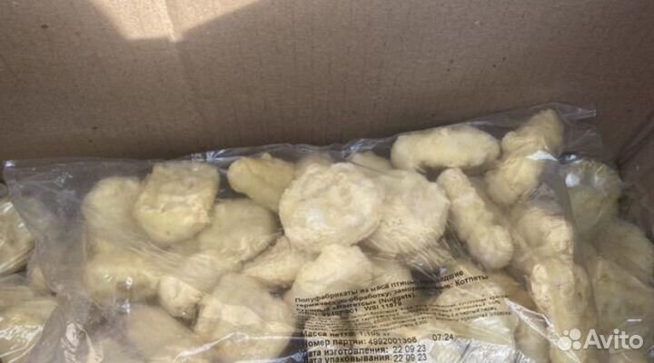 Наггетсы стрипсы котлеты креветки Макдональдс кфс