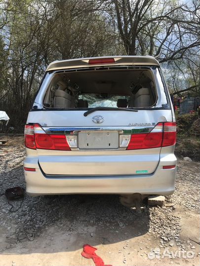 Задняя часть кузова Toyota Alphard V 3.0 v6