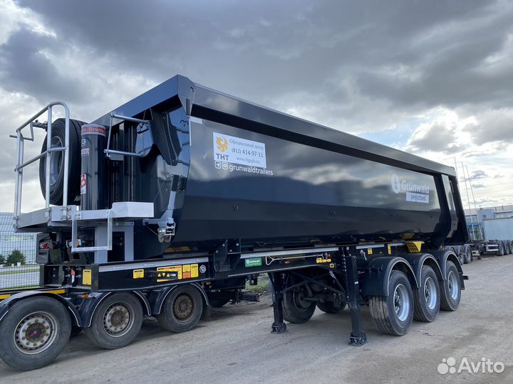 Полуприцеп самосвальный Grunwald Gr.T31-SH, 2023