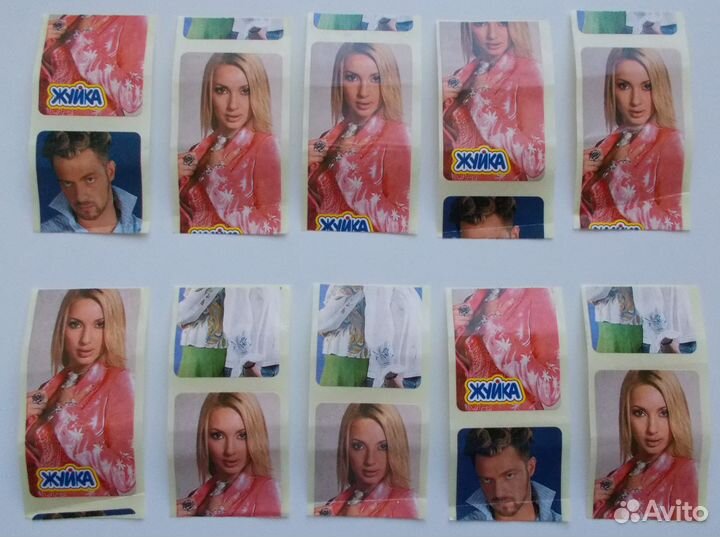 Вкладыши и обертки от жевательной резинки