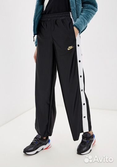 Nike Брюки спортивные W NSW popper pant GLM DNK