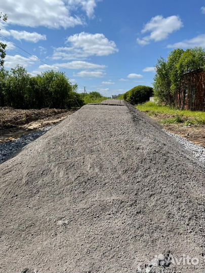 Щебень гравийный с доставкой