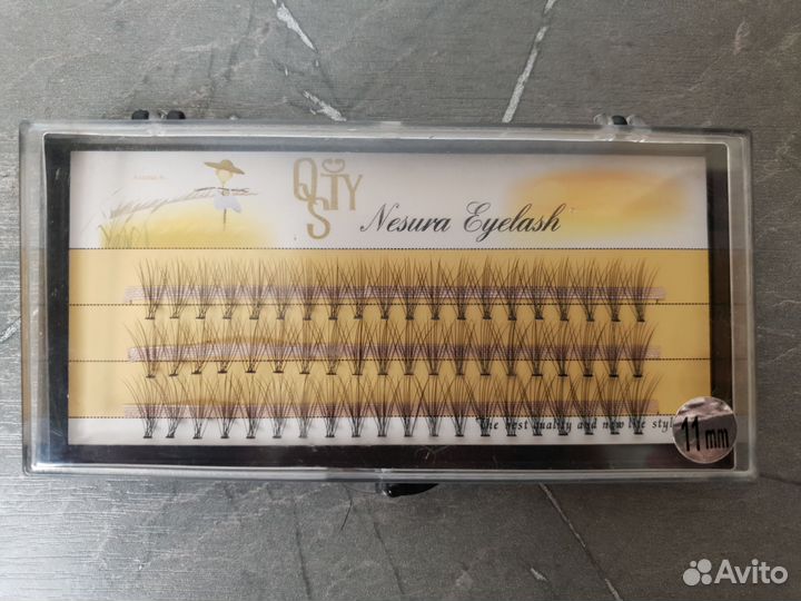 Ресницы для наращивания пучки