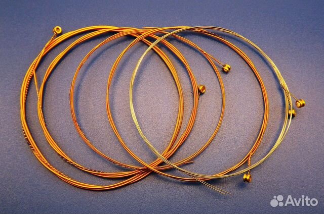 Набор Струн для 6-стр акустической гитары (медные)