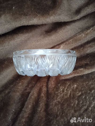 Хрустальная пепельница СССР